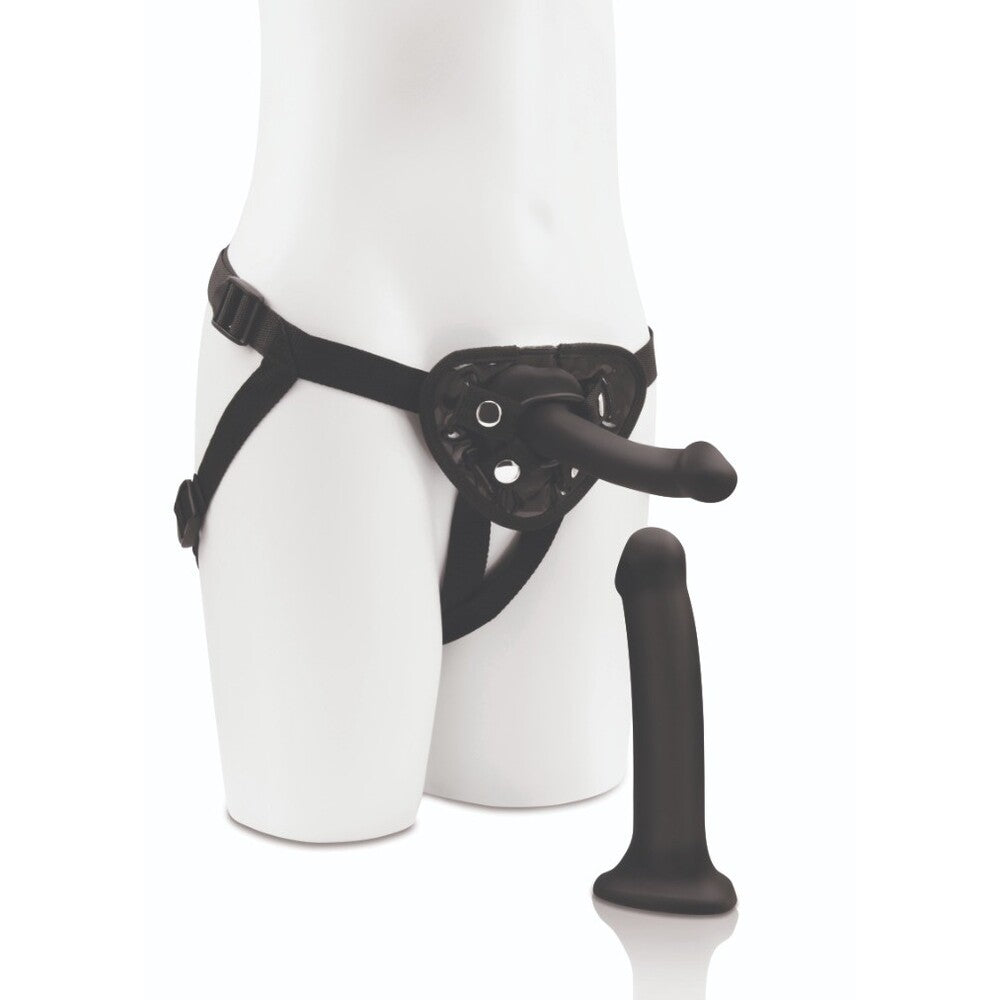 me you us strap on harness kit with 6 and 8 inch dildos