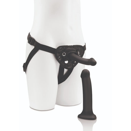 me you us strap on harness kit with 6 and 8 inch dildos