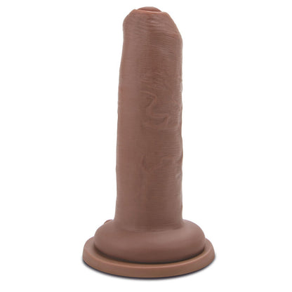me you us uncut ultra cock 6 inch dildo flesh brown