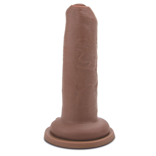 me you us uncut ultra cock 6 inch dildo flesh brown