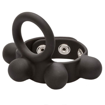 medium weighted penis ring and ball stretcher