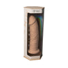 SilexD 9 inch Realistic Girthy Silicone Dual Density Dildo with Suction Cup