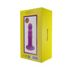 Adrien Lastic Cushioned Core Suction Cup Ribbed Silicone Dildo 7 Inch