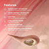 LELO Dot Cruise Clitoral Vibrator Peach Please