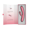 Svakom Avery Thrusting Vibrator with Clitoral Stimulator Pink