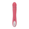 Svakom Avery Thrusting Vibrator with Clitoral Stimulator Pink