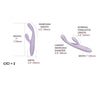 Svakom Cici+ 2 App Controlled Slim Rabbit Vibrator