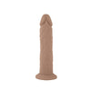 SilexD 8 inch Realistic Liquid Silicone Dildo with Suction Cup