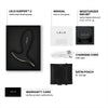 LELO Surfer 2 Unisex Anal Vibrating Plug Black