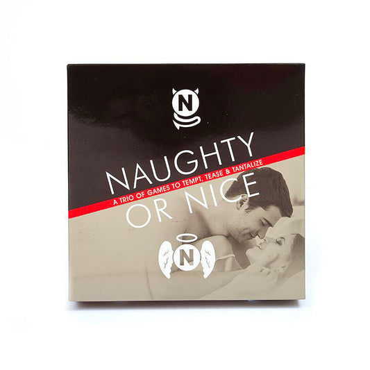 naughty or nice a trio of games to tempt tease and tantalize