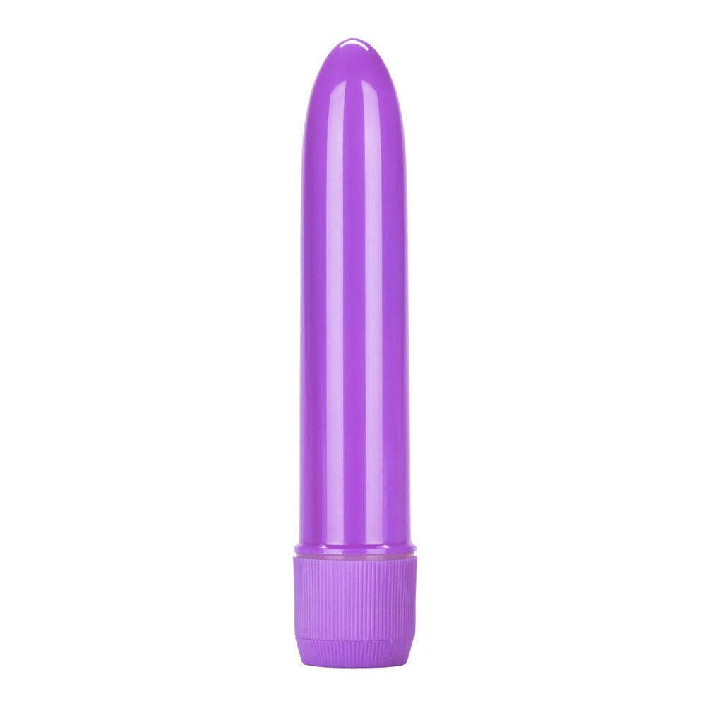 neon purple mini multi speed vibrator