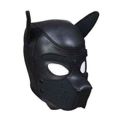 neoprene puppy mask puppy play