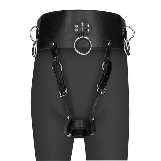 ouch belt with vibrator holder
