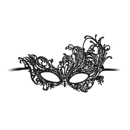 ouch royal black lace mask