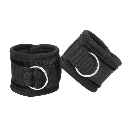 ouch velvet and velcro wrist cuffs