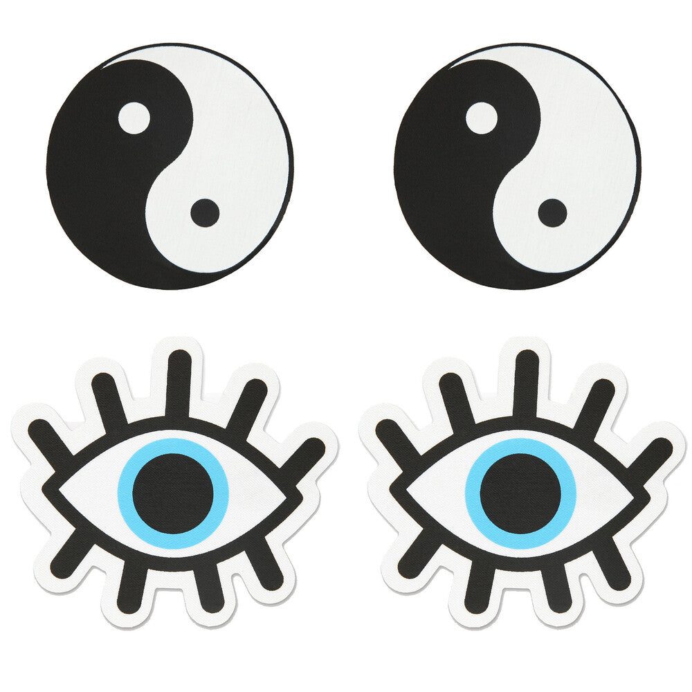 peekaboo pasties yin and yang