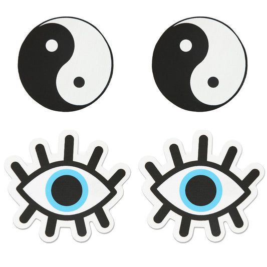 peekaboo pasties yin and yang