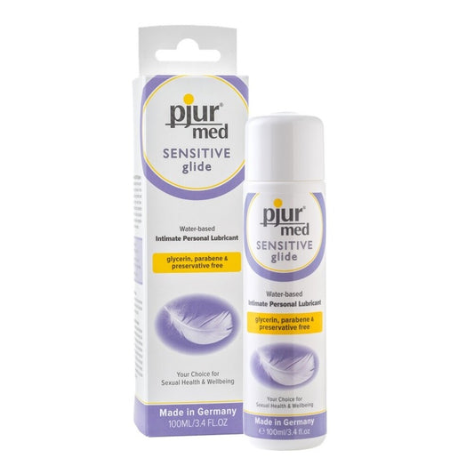 pjur med sensitive glide intimate personal lubricant 100ml