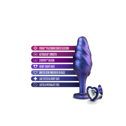 premium anal adventures matrix bumped bling butt plug