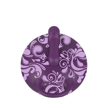 premium bouncy bliss sit on vibrator purple
