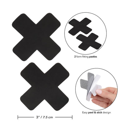 premium boundless 2 x nipple pasties