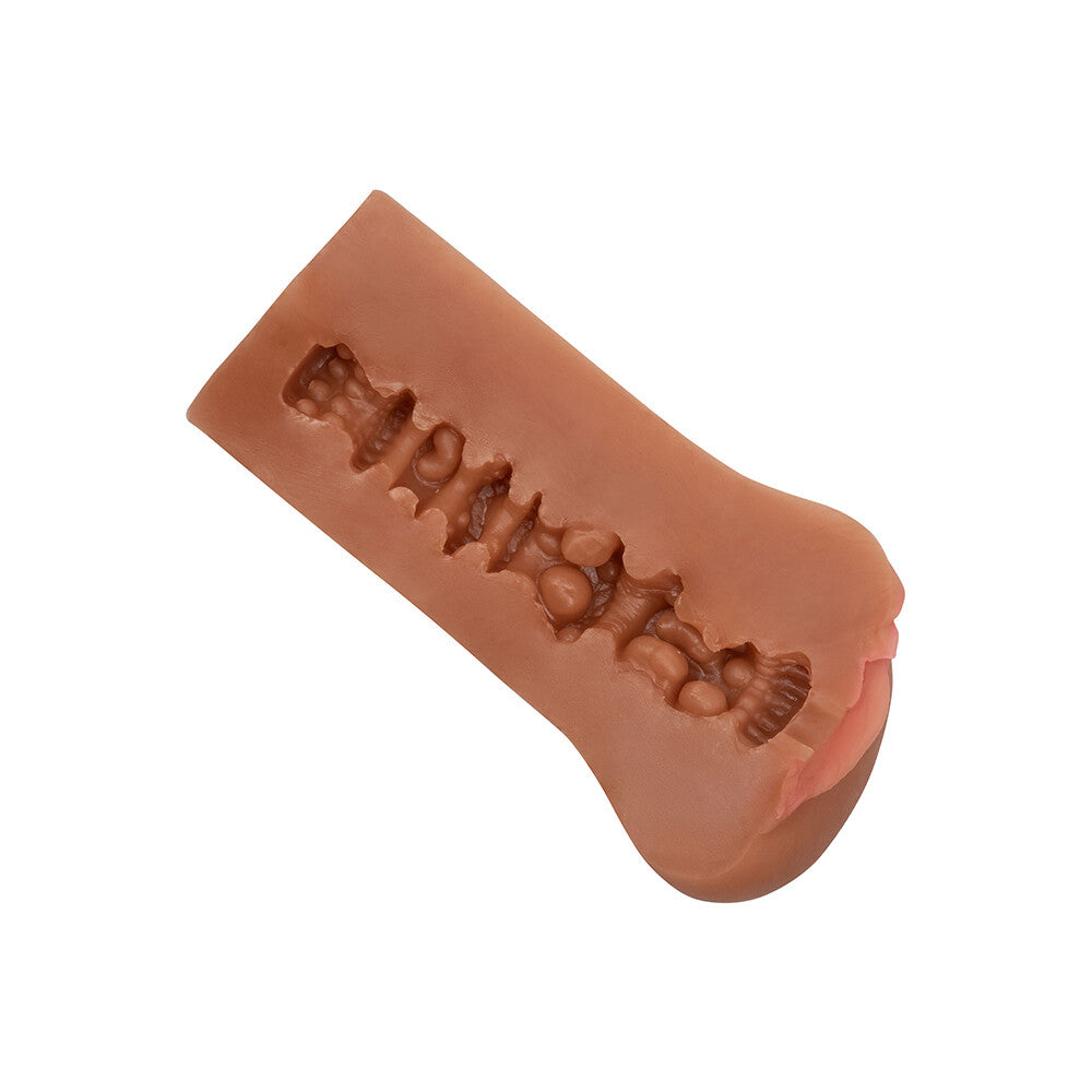 premium boundless vulva masturbator flesh brown