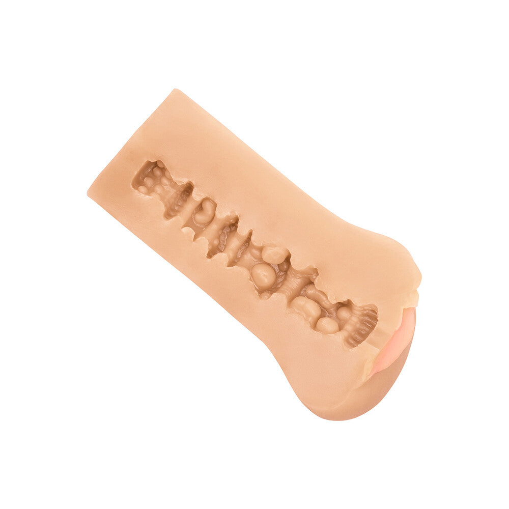 premium boundless vulva masturbator flesh pink