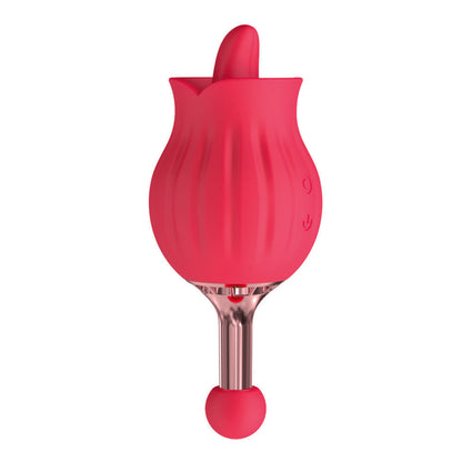 premium clittastic rose bud dual massager rechargeable