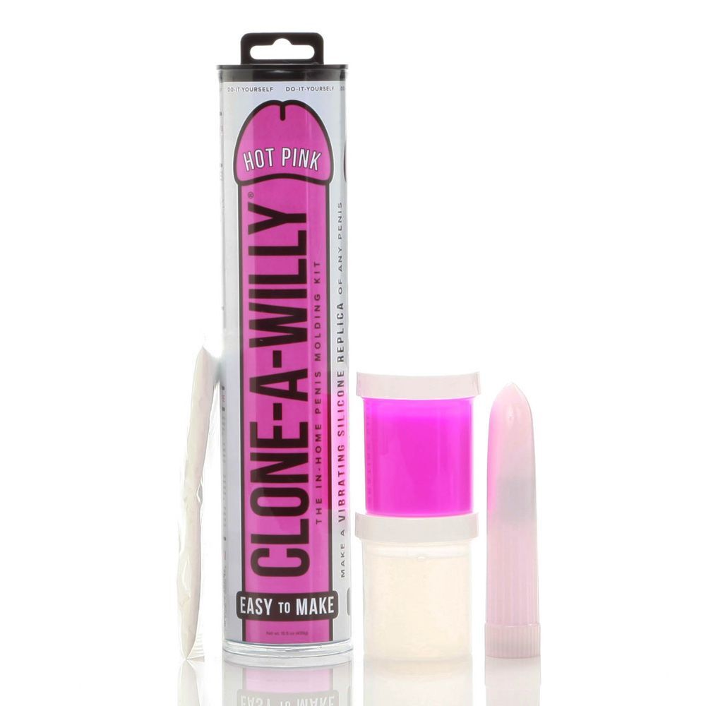 premium clone a willy hot pink vibrator