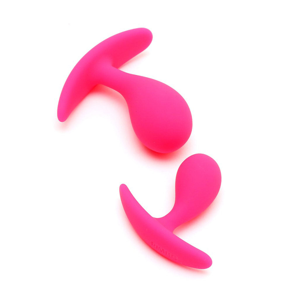 premium copenhagen pink duo anal plug set
