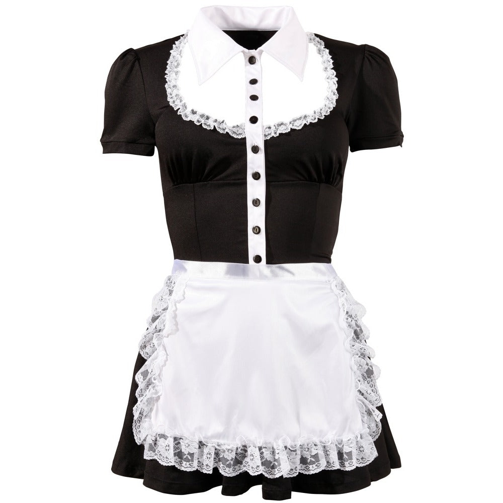 premium cottelli collection costumes black maids dress