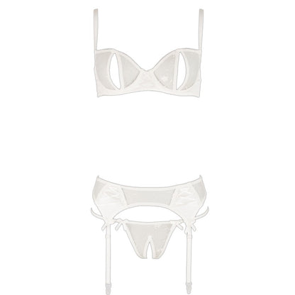 premium cottelli delicate bra set white