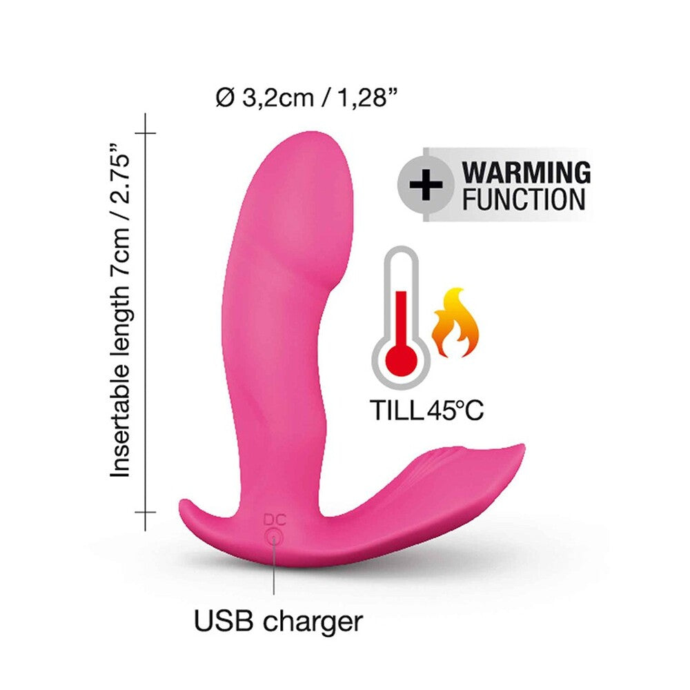 premium dorcel secret clit warming voice control vibrator