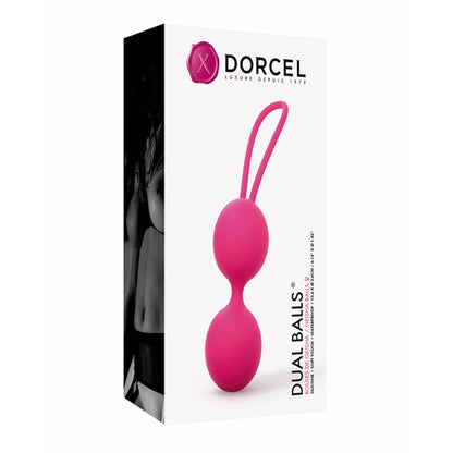 premium dorcel soft touch geisha dual balls pink