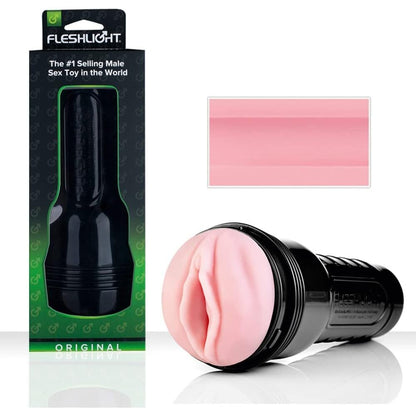 premium fleshlight pink vagina masturbator