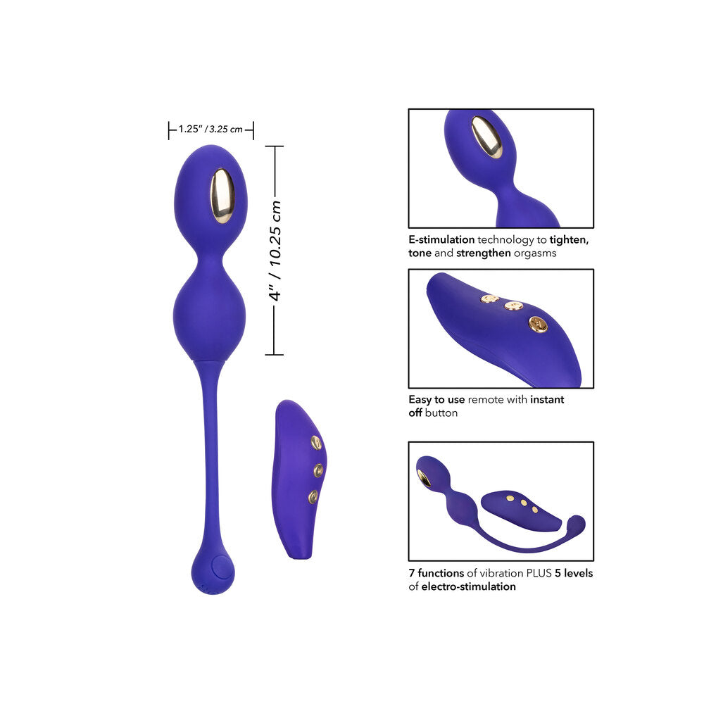 premium impulse intimate estim remote dual kegal exerciser