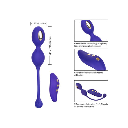 premium impulse intimate estim remote dual kegal exerciser