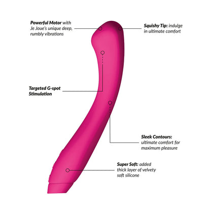 premium je joue juno sleek gspot vibrator fuchsia