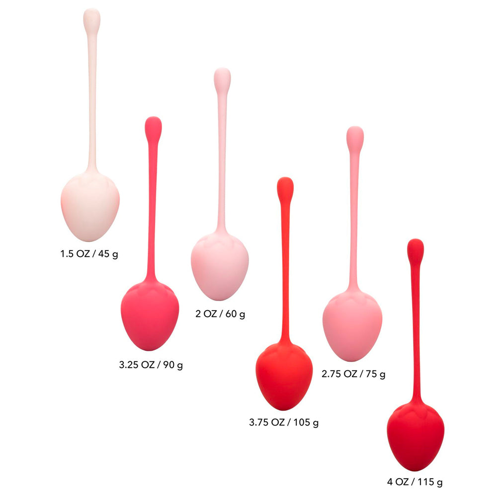 premium kegel training set strawberry