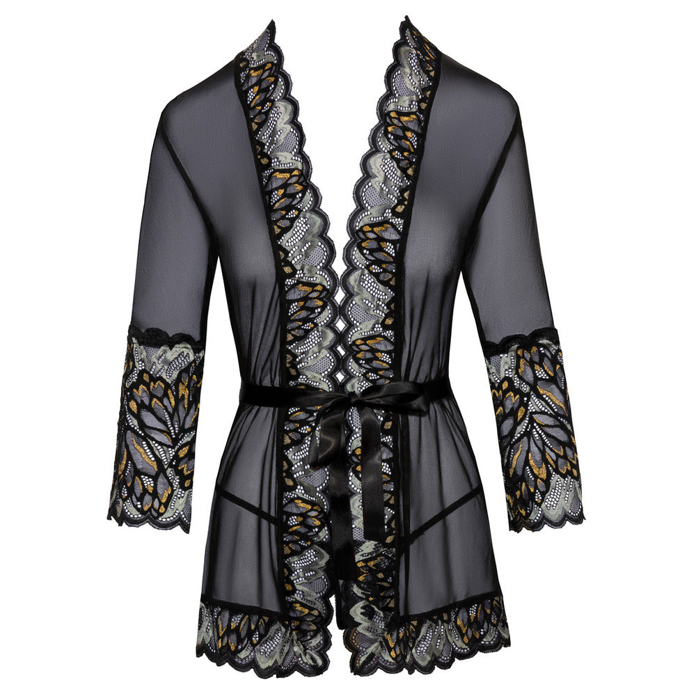 premium kissable lace kimono