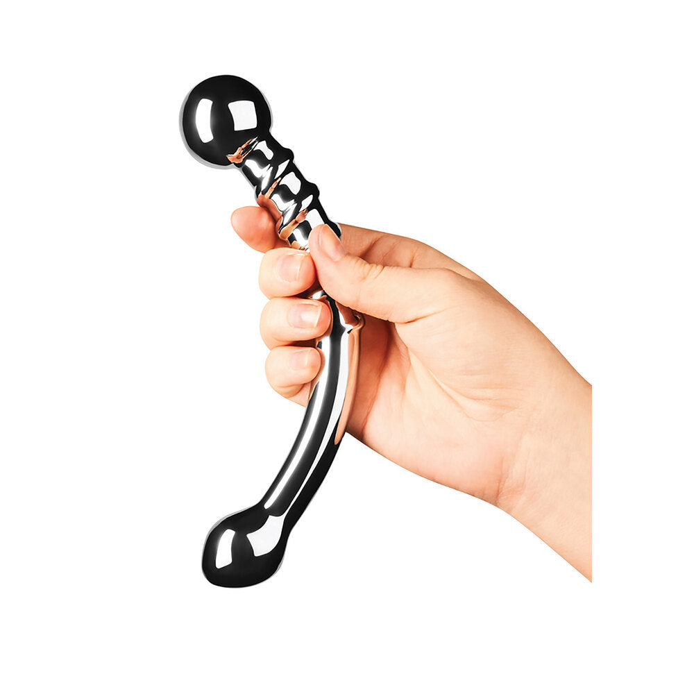 premium le wand bow stainless steel dildo