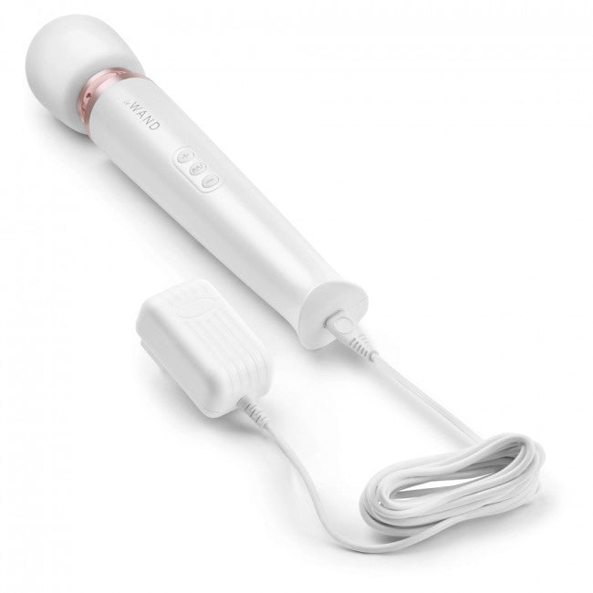 premium le wand rechargeable white massager