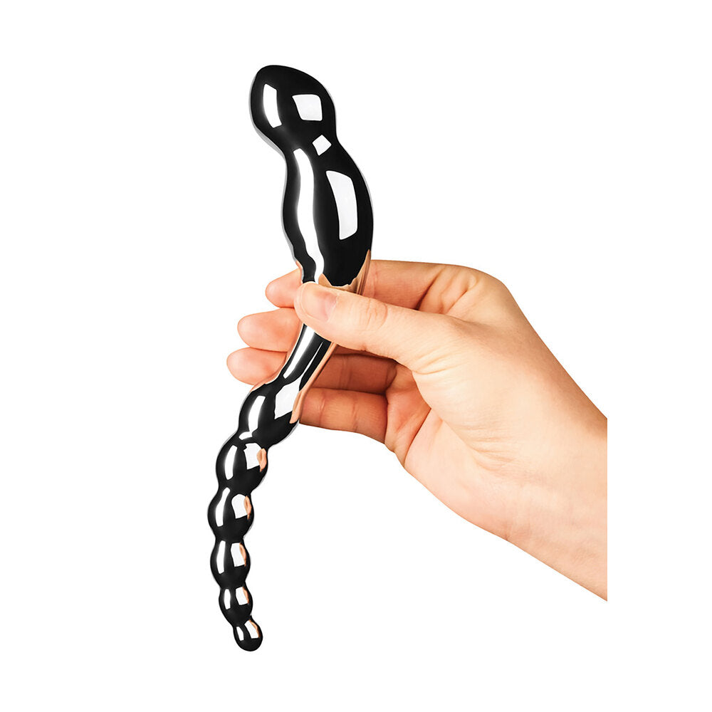 premium le wand swerve stainless steel dildo