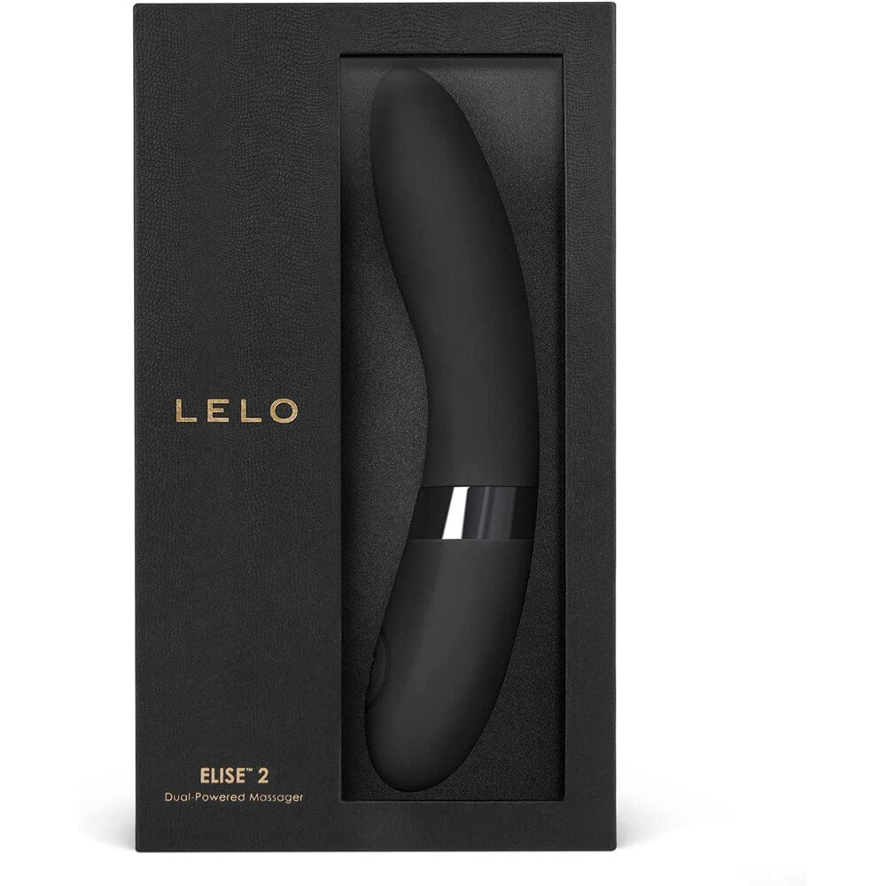 premium lelo elise 2 dual powered g spot vibrator black