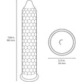 premium lelo hex original condoms 3 pack