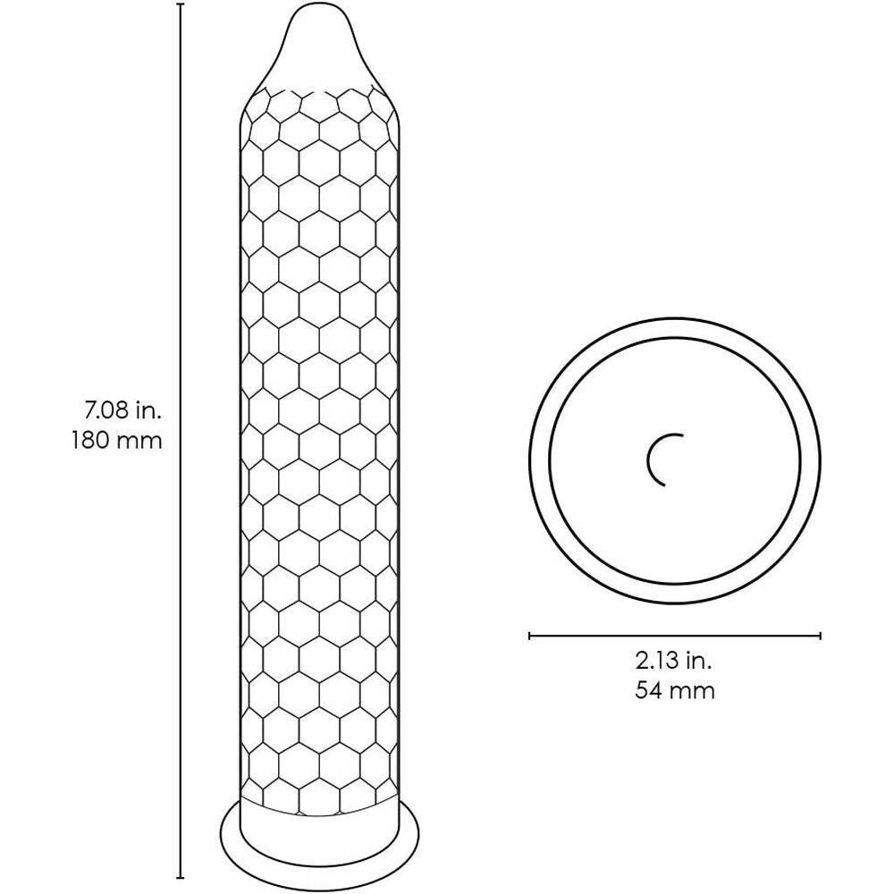 premium lelo hex original condoms 3 pack