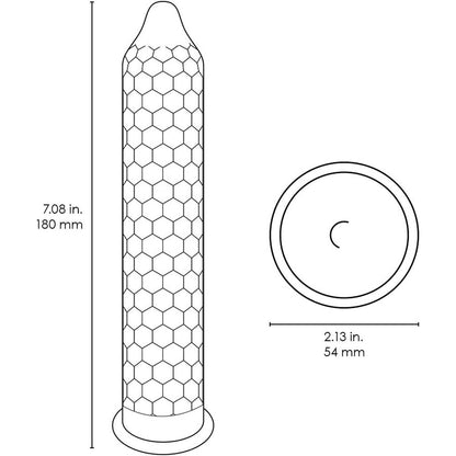 premium lelo hex original condoms 3 pack