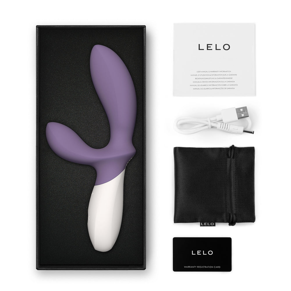 premium lelo loki wave 2 violet dust prostate massager