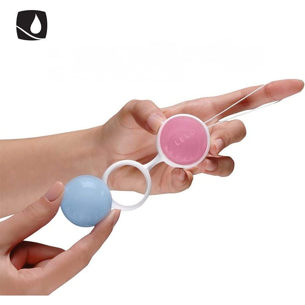 premium lelo luna beads pink and blue