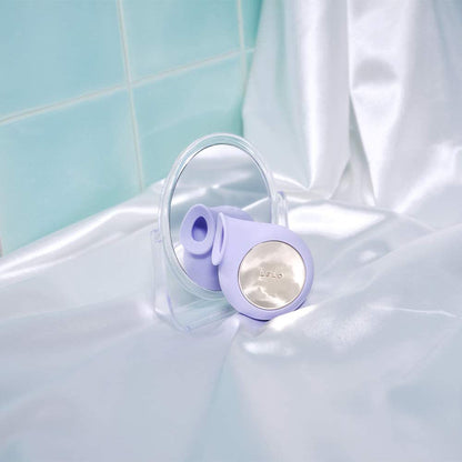 premium lelo sila lilac sonic wave clitoral massager
